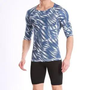 JJM-NS616 남성반팔레쉬가드요가복 (WFKIIUP)