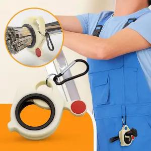 케이블 타이 홀더 선정리 야광 클립 원터치 선 고정 정리 휴대용 분실방지 밴드 걸이