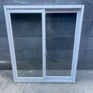 슬라이딩 창문 슬림 프레임 55 창 백색 0.6mm 두께 단열 경량