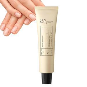 케라틴 네일 케어 크림 - 부서지기 쉬운 손톱 지기 약한 손톱을 위한 30g 리페어 비오틴과 비타민 E가 함유된 큐티클 더 강하고 한 흡수 성장 세럼
