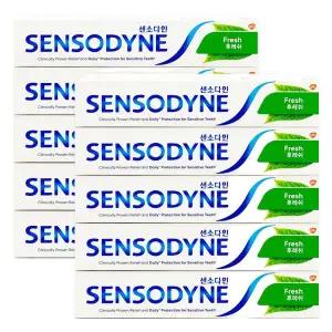 후레쉬 치약 100g x 10개 시린용 최근제조