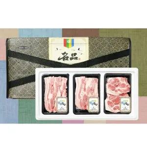 명절선물 축협안심 1등급 한돈 돼지고기 선물세트 알뜰1호 900g 삼겹살 목살