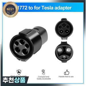 유형 1용 전기 자동차 EV 어댑터-TESLA 변환기 J1772-전기 용 Tesla 충전기 커넥터