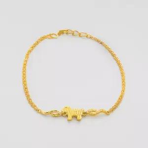 [베티블루] 995 999 24K 순금 컷팅 강아지 퍼피 여성 여자 7.5g 금 팔찌