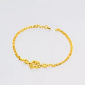 [베티블루] 995 999 24K 순금 더블 나비 여성 여자 7.5g 금 팔찌