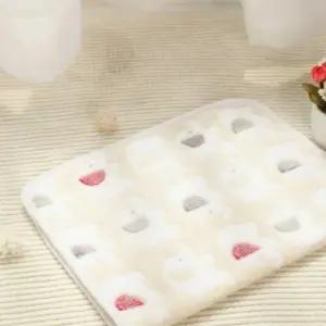 반려동물 소형 매트 침대 방석 애견용 극세사 담요 편안한 이불 (WFKKMPW)