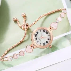 여성 손목시계 메탈 시계 골드