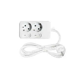 신성전기 국산 개별 2구 3미터 멀티탭 16A
