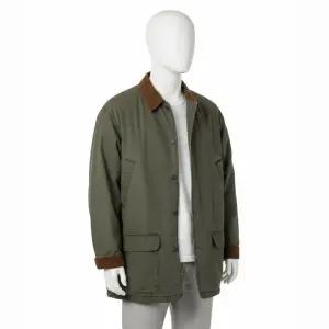 MINIMALPROJECT 슬로우 레코드 보아 카라 헌팅 자켓 카키