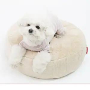 강아지 털원단 방수 쿠션 M 1P 커버분리 방석 휴식 WFG5QET