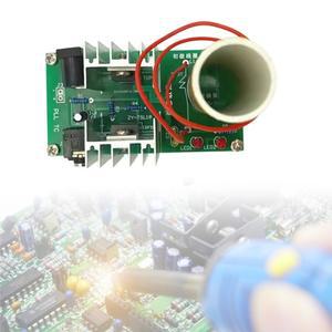 테슬라 호환 코일 키트 DIY 미니 소형 호환 음악 라우드스피커 보드 아크 실험 고온 고압 플라즈마 DC 15-2