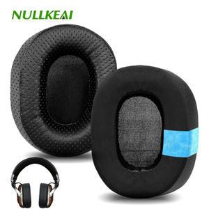 [호환품]Denon AH MM400 D400 헤드폰 냉각 젤 이어 패드 메쉬 슬리브 귀마개 용 Nullkeai 교체 쿠션