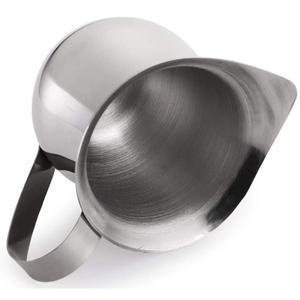 커피 우유 Frothing 투수 컵 스테인레스 스틸 에스프레소 크리머 주둥이가있는 측정 Coffeeware