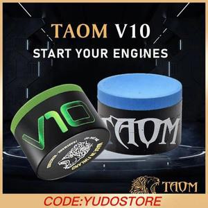 Taom 오리지널 파이로 초크, V10 소프트 블루 2.0 피라미드 핑크 그린 스누커, 전문 라운드 당구