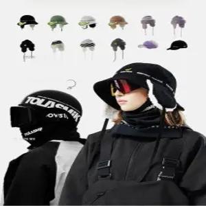 TOLASMIK 스노보드 이너 헬멧 3.0 스키 후드 모델은 외부 모자 착용 가능스노우 남녀