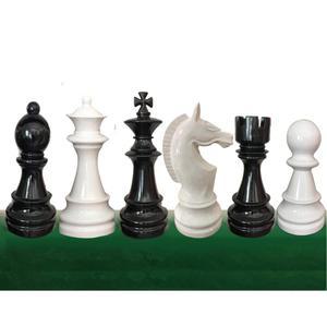 블랙 체스말 촬영 모형 철제 25 패턴 카페 조경 스튜디오 스톤 대형 오브제 흰색 야외 화이트블랙