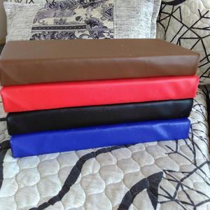 목마사지베게 부드러운 PU 헤드 가죽 테이블 마사지 쿠션 네일 양면