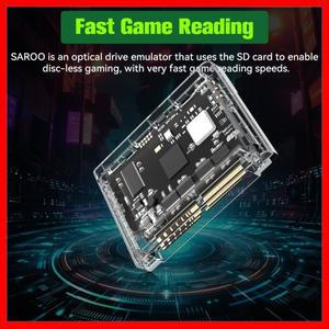 SAROO SS HDLoader (세가 새턴용) 64GB, 220개 이상 게임 내장, CD 없이 플러그 앤 플레이 가능, 메모리 카