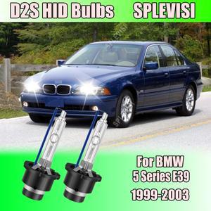 2X HID 4500LM 자동차 헤드 라이트 전구 D2S 12V 35W 크세논 6000K 램프 BMW 5 시리즈 E39 1999 2000