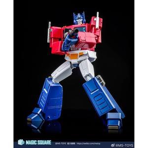 MS 트랜스포머 토이즈 매직 스퀘어 OP 커맨더 2.0 파인 페인트 한정판 액션 피규어 컬렉션 선물