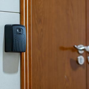 TUYA 지문 또는 비밀번호 안전 키 박스 Bluetooth 보관 잠금 상자 스마트 라이프 앱 벽걸이 도난