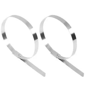 스텐 케이블타이 스테인리스 스틸 와이어 금속 타이랩 배선정리 5P