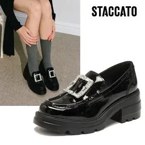 [롯데백화점]스타카토 [정상가:329,000원 26SS 신상품 예약할인] 여성로퍼 GLAZEE01_EEZ07_26SBLK