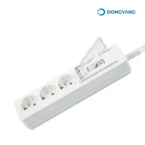 동양전자산업 3구 16A 누전차단(ELB) 멀티탭 DYM-HB3E (3m)