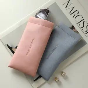 부드러운 소프트 가죽 안경케이스 파우치 선글라스 안경집