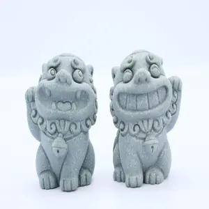 해태석상 장신구 2P 인형 해태상 조각상 장식품 조각품