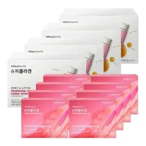 바이탈뷰티 슈퍼콜라겐 25mlX28개입X4박스+10개입X4개 / 액상 저분자 피쉬 콜라겐 펩타이드