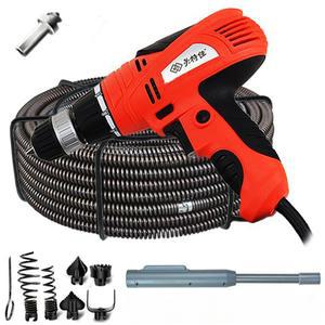 전기 배관 하수도 하수구뚫는 청소기 다이하드 충전식 스팀 하수 기계 전기드릴 12v