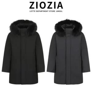 [롯데백화점]리얼지오지아 2컬러] 25FW신상] 라쿤퍼 덕다운 사파리패딩 ADF4FP1901