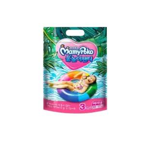 마미포코 물놀이 팬티 여아 10kg 17kg 3매 1팩
