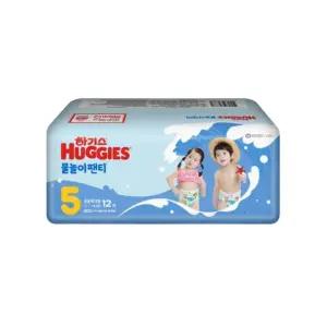 하기스 물놀이 팬티 공용 11kg 16kg 5단계 특대형 12매 1팩