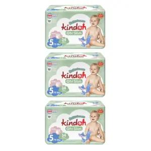 킨도 베베가드 오슬림 팬티 공용 9kg 14kg 5단계 특대형 34매 3팩 102매