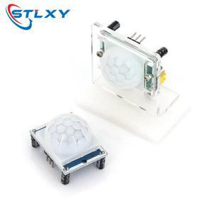 HC-SR501 적외선 조정 IR 초전기 모듈, 모션 센서 감지기 아두이노 DIY 키트