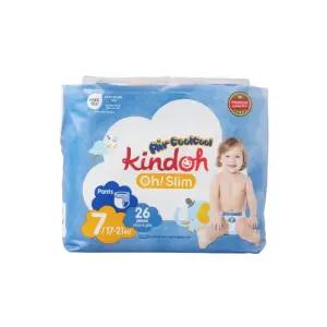 킨도 오슬림 에어쿨쿨 기저귀 팬티 7단계 17kg 21kg 26매 1팩