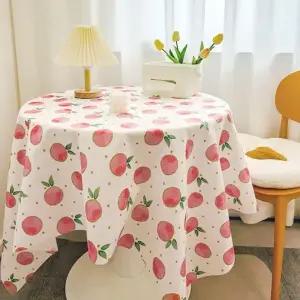 과일패턴 식탁보 사각 테이블 덮개