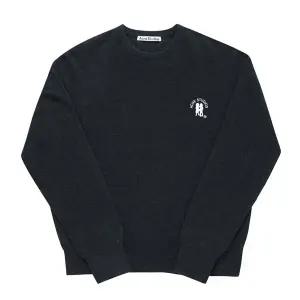 [아크네스튜디오] B60293 DARK NAVY MELANGE 남성 니트