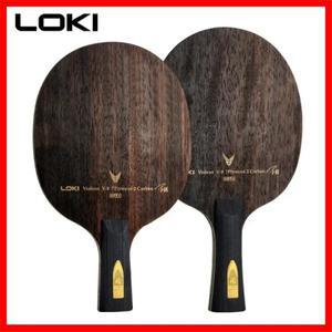 LOKI V9 탁구 블레이드 9 K9 플라이 우드 카본 폭력-9 OFF + 고속  제어 기능을 갖춘 전문 라켓