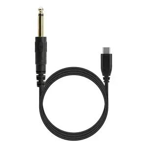 [BITRO]C타입 6.35mm 오디오 케이블 변환컨버터 / USB-C to 6.35mm Mono 1미터