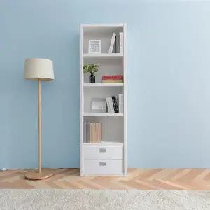 (수도권무료) 보루네오 V컷팅 600 5단 서랍 견고한책장 U807