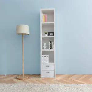 (수도권무료) 보루네오 V컷팅 400 5단 서랍 견고한책장 U803