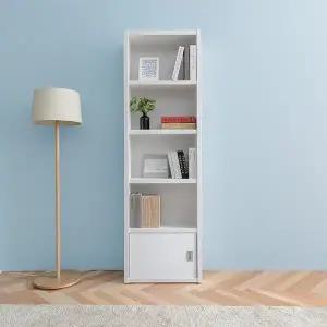 (수도권무료) 보루네오 V컷팅 600 5단 도어수납 견고한책장 U806