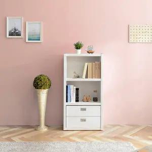 조이600 3단 하부서랍형 책장 선반 BJ5333R (착불)