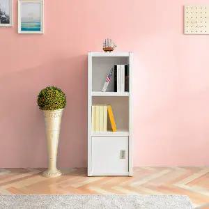 조이 400 3단 하부도어형 미니 선반 책장 BJ5328R (착불)