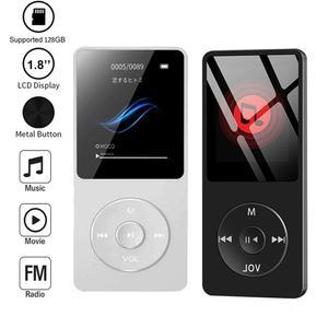 1.8 인치 MP3 플레이어 블루투스 4.0 휴대용 음악 플레이어 내장 스피커 음악 스테레오 플레이어 지원 FM 라디오 전자 책 녹음