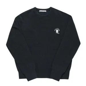 [아크네스튜디오] B60293 DARK NAVY MELANGE 남성 니트