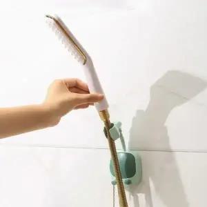 무타공 부착식 샤워기 걸이 각도조절 거치대 홀더_24240711